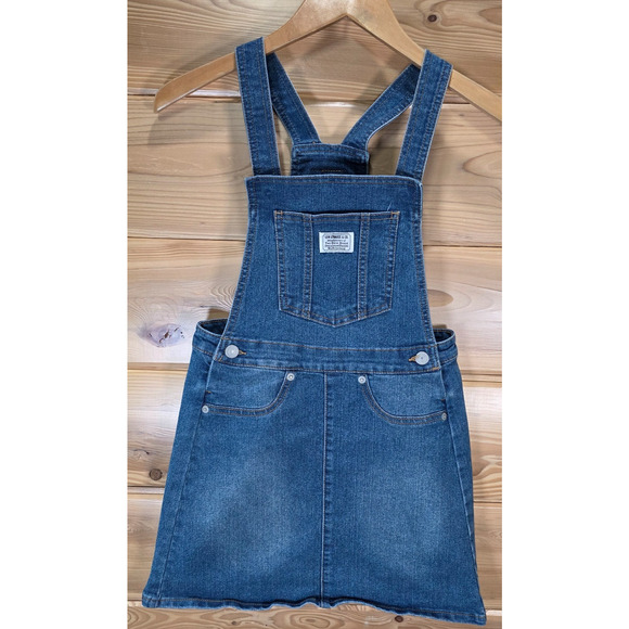 Levi's Overall Skirt Bib Youth Medium 10/12 - Picture 1 of 12